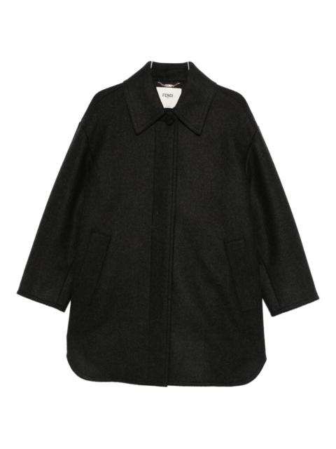 FENDI Fendi Women Wool Midi Coat