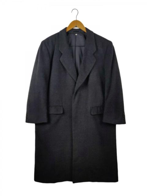 Other Designers Vintage - YSL Diffusion Hommes Long Coat Wool Overcoat