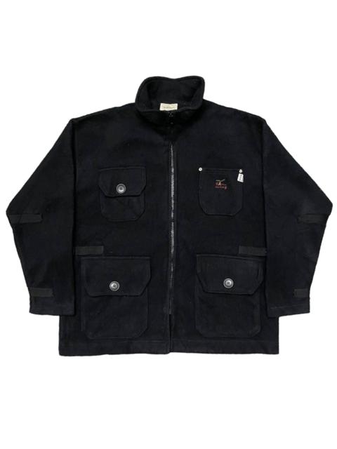 Other Designers Japanese Brand - Vintage Hakka Homme Fleece Multi Pocket Jacket