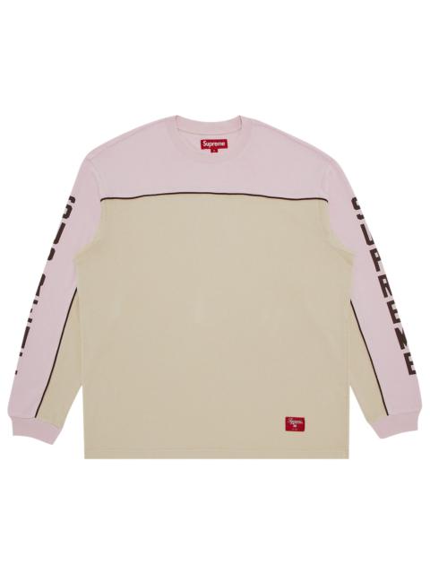 Supreme Supreme Paneled Piping Long-Sleeve Top 'Tan'