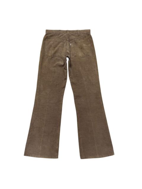 Vintage 70s Levis 517 Brown Corduroy Flare Jeans