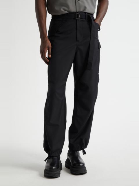 sacai Sacai Cargo Pants in Black 001 at Nordstrom