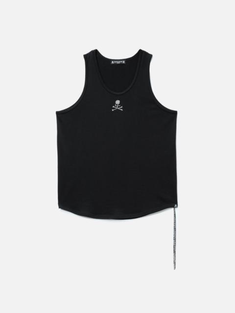 mastermind JAPAN GLASS BEADED OOPWHEEL TANK TOP
