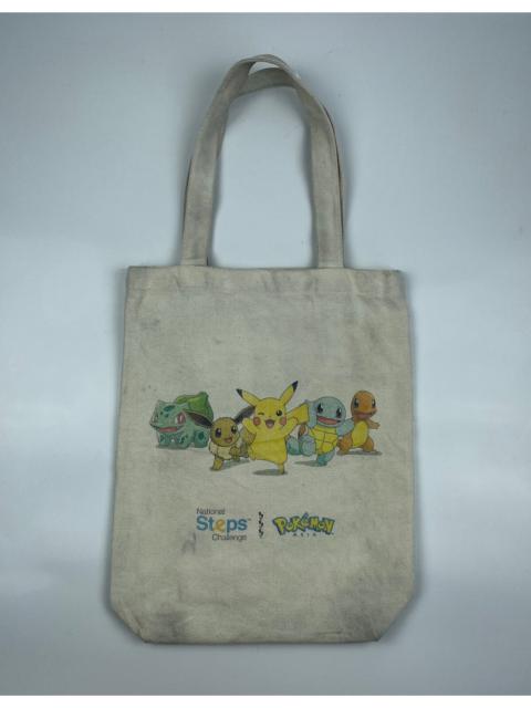 Other Designers Japanese Brand × Pokemon × Vintage - vintage 1997 pokemon tote bag tc10