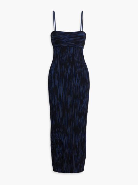 Other Designers Ward jacquard-knit midi dress