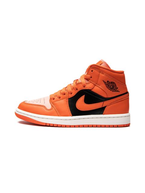 Jordan WMNS Air Jordan 1 MID SE "Orange / Black"