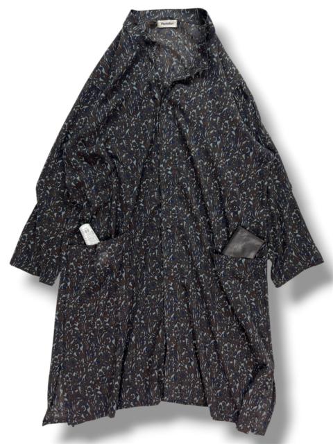 ISSEY MIYAKE Plantation Issey Miyake Floral Abstract Dress