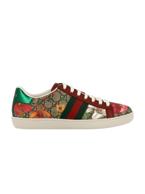GUCCI Gucci Wmns Ace GG Supreme Low 'Flora Print - Red'