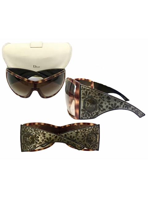Dior Dior vintage retro enamel carved ski sunglasses vintage “spicy‑girl” sunglasses