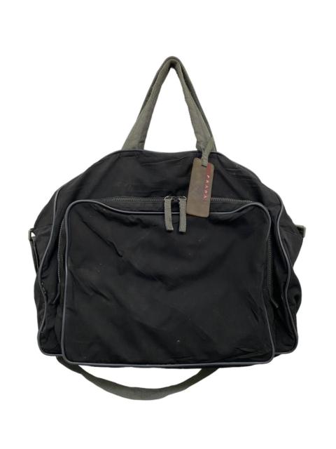 Prada Prada nylon travel bag black 50