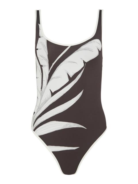 onia Arya One-Piece Swimsuit brown