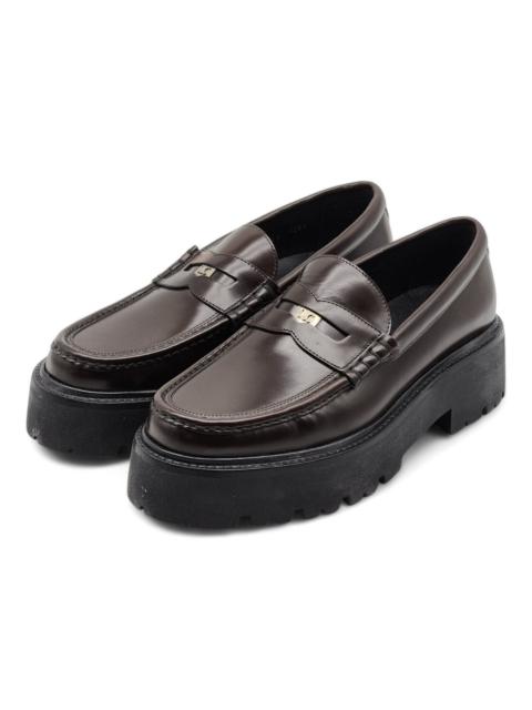 Men's Penny Loafer Polished Brown size 43 IT 10 US NWB