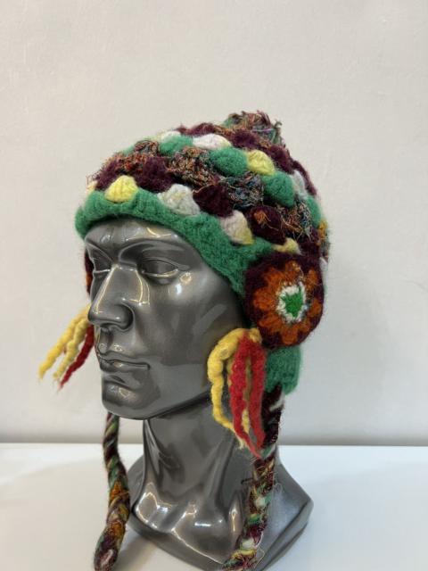 Other Designers Japanese Brand - Rare Multicolor Wool Cap Beanie Hats