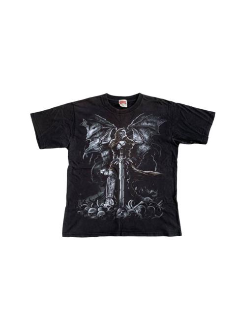 Vintage - Vintage Grim Reaper Skullpile Death Angel Graphic Tee