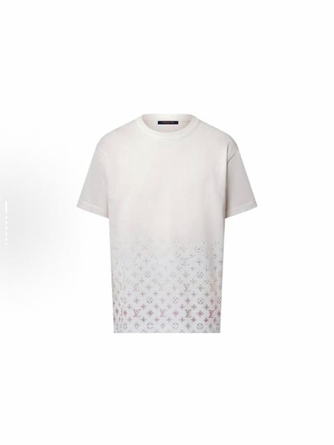 Louis Vuitton Louis Vuitton LV Rhinestone Gradient Short-Sleeve Knit Top