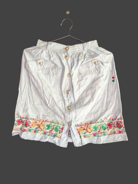 Moschino Double Pocket Full Button Skirt