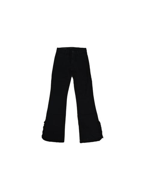 Other Designers Jbrand Mid Rise Crop Flare Jeans Black