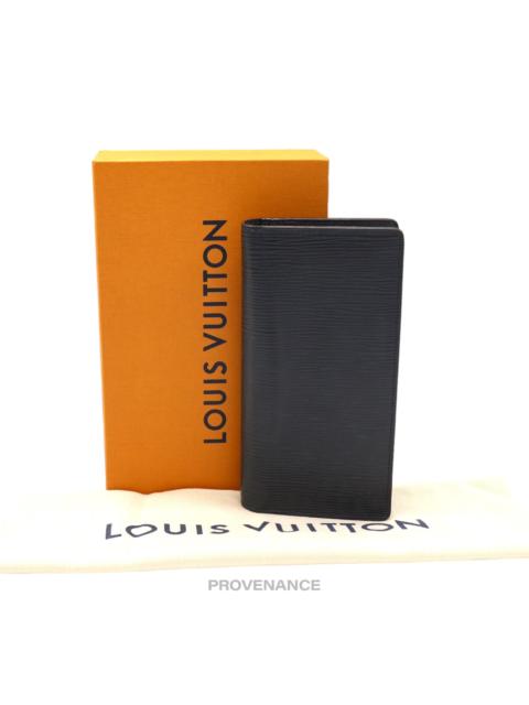 Louis Vuitton Louis Vuitton Brazza Long Wallet - Blue Marine Epi