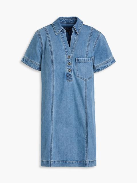 VERONICA BEARD Otto denim mini dress