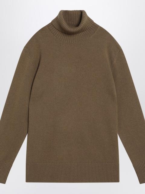 TOTEME Brown cashmere turtleneck sweater