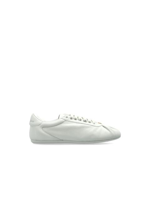 Dolce & Gabbana DOLCE & GABBANA Leather Low Top Sneakers White New & Authent