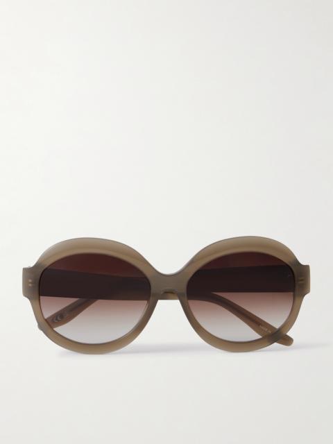 BARTON PERREIRA Orleandra Round-frame Acetate Sunglasses