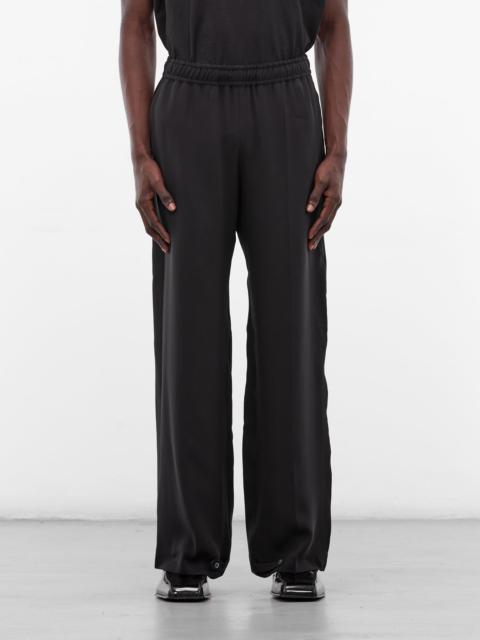 SETCHU Black Cady Silk Pajama Pants