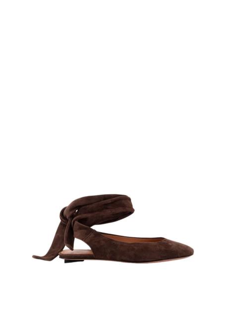 THE ATTICO THE ATTICO Cloe Brown Ballerinas New & Authentic (Women's si