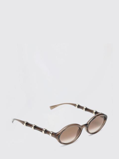 GUCCI Gucci Women Bamboo Effect Acetate Sunglasses Gucci