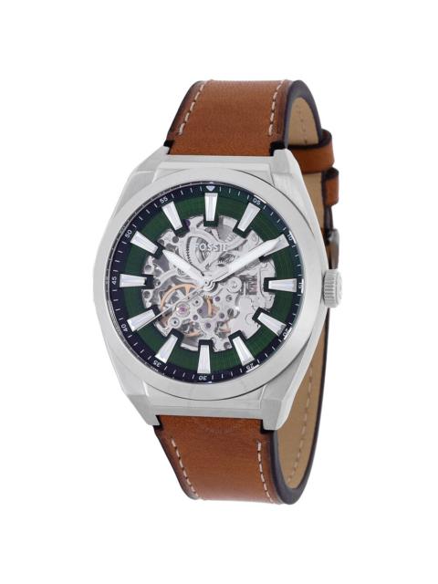 Fossil - Fossil Everett Automatic Green Dial Men's Watch ME3261