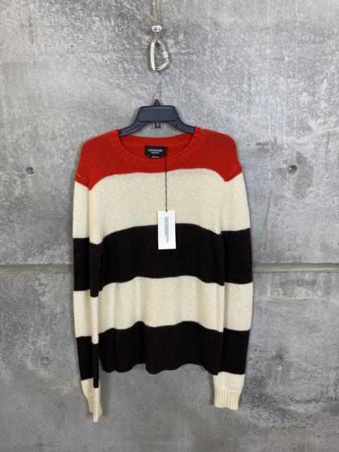 Other Designers NWT CALVIN KLEIN 205W39NYC X RAF SIMONS STRIPE SWEATER