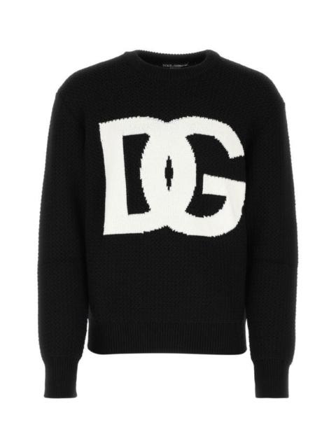DOLCE & GABBANA MAN Black Wool Sweater