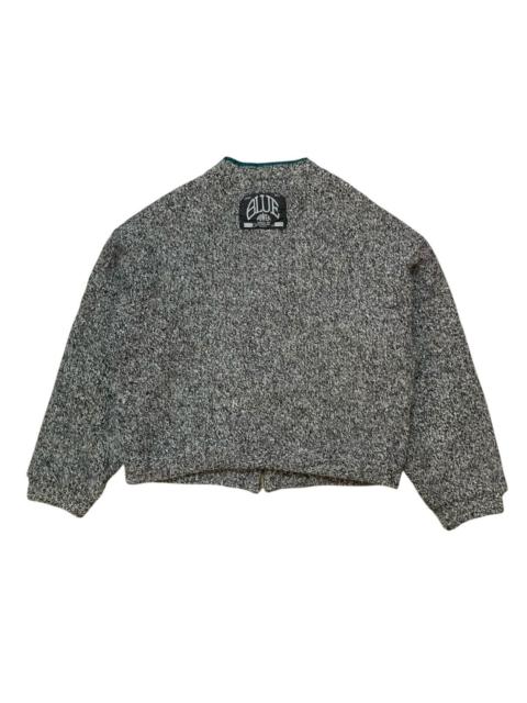 GIORGIO ARMANI Archive Giorgio Armani Cropped Loose Cable Knitted Jacket