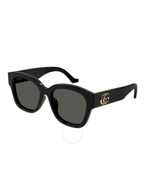 GUCCI Gucci Grey Square Ladies Sunglasses GG1550SK 001 54