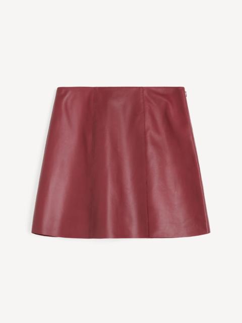 BY MALENE BIRGER Namia leather mini skirt