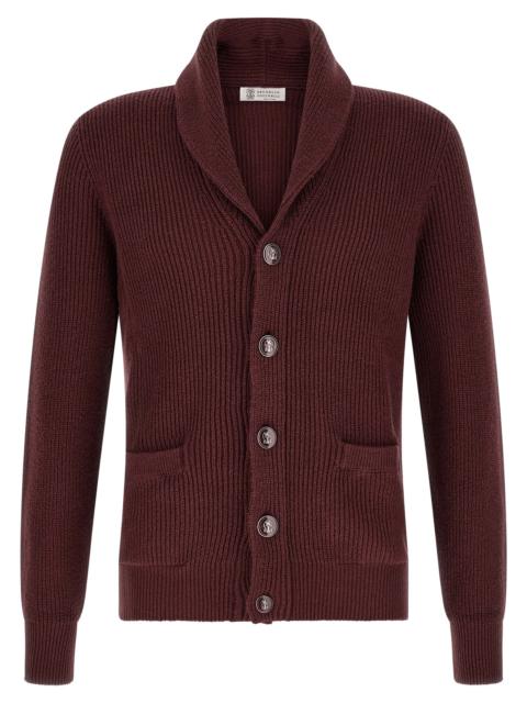 Brunello Cucinelli Brunello Cucinelli Men Malfilé Cotton Cardigan