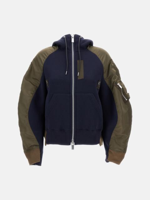 sacai Sacai Women Sponge Sweat Hoodie