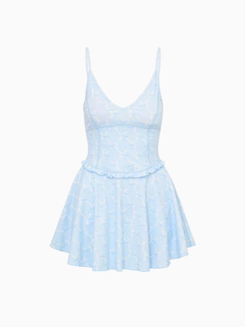 LoveShackFancy Ergo Bow Print Active Dress