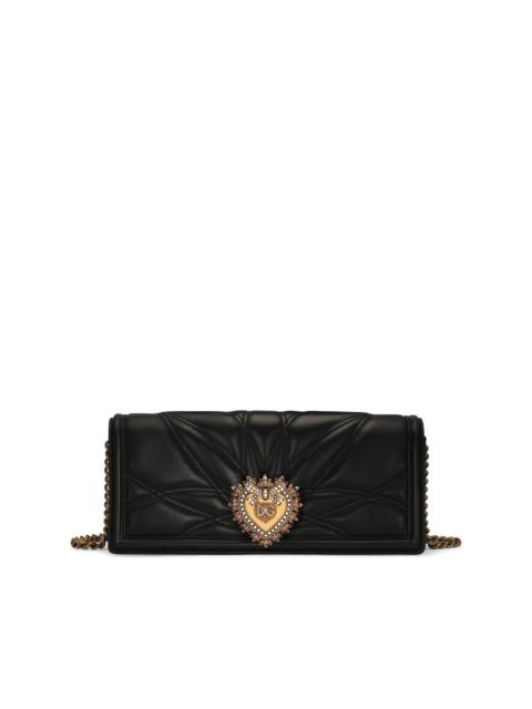 Devotion quilted shoulder bag