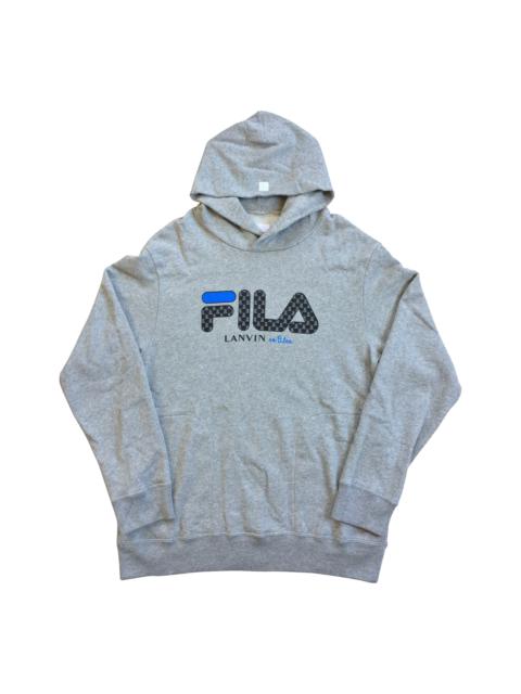 Lanvin S/S 2020 Fila x Lanvin En Bleu Hoodie