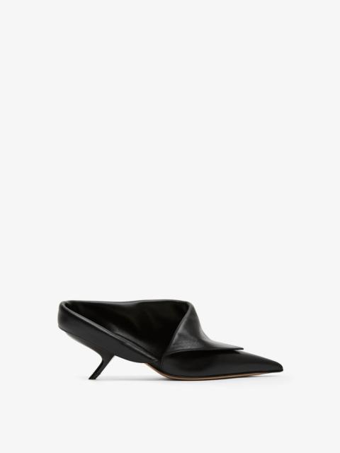 FERRAGAMO Eva soft black leather pumps