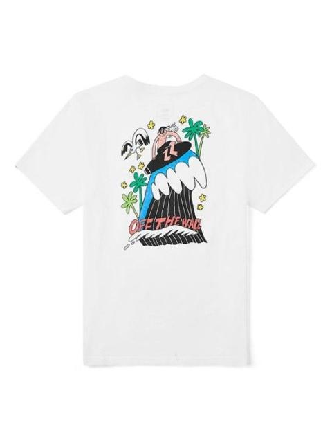 Vans Men's Vans Asian Artist Crossover Series Printing Short Sleeve White VN0A4RAYWHT