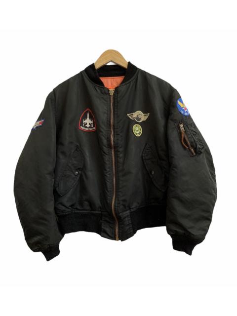 Other Designers Ma 1 - Vintage Type MA-1 Patches Bomber Jacket