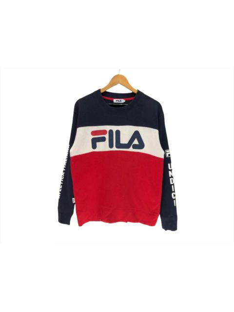 Other Designers Vintage 3-Tone Fila Big Logo Sweatshirt