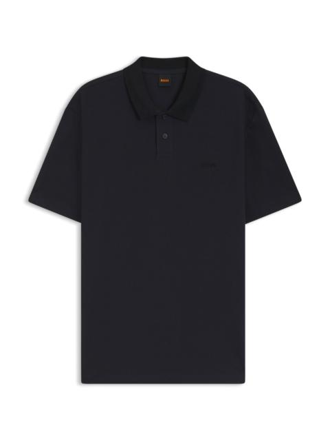 BOSS RELAXED-FIT POLO SHIRT IN COTTON PIQUÉ WITH LOGO