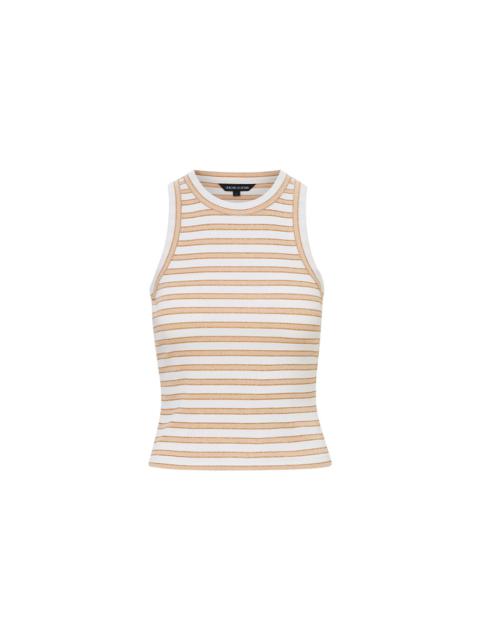 VERONICA BEARD JORDYN CROPPED TANK TOP