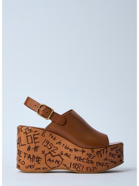 Chloé Chloé Women Maxime Wedge Sandals