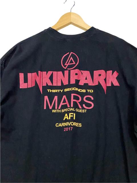 Other Designers Rock Band - LINKIN PARK THIRTY SECONDS TO MARK x AFI 2017 Tshirt