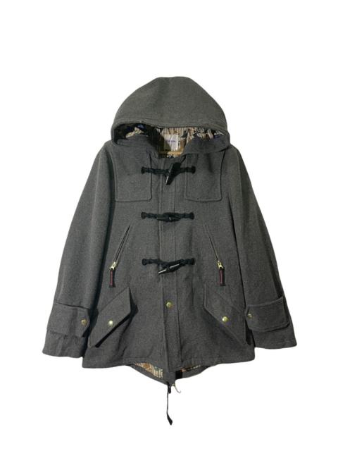 Other Designers NENET ISSEY MIYAKE DUFFLE WOOD BUTTON JACKET