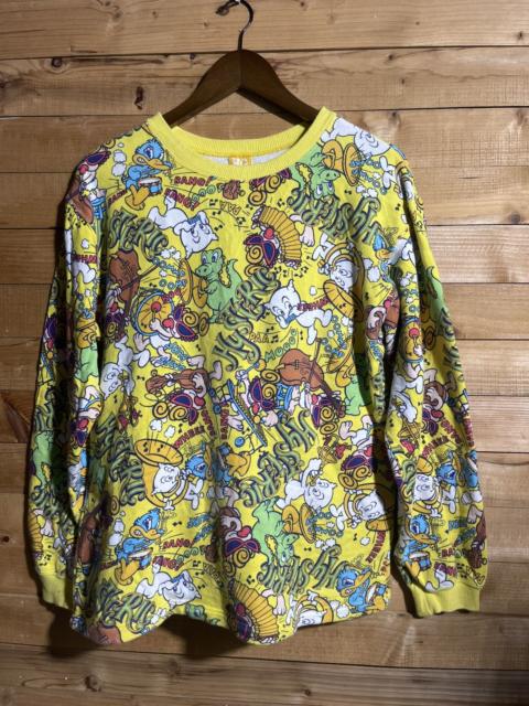 Hysteric Glamour Vintage hysteric glamour full print sweatshirt